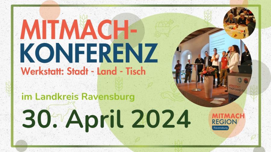 Banner Mitmachkonferenz Ravensburg 30.April 2024