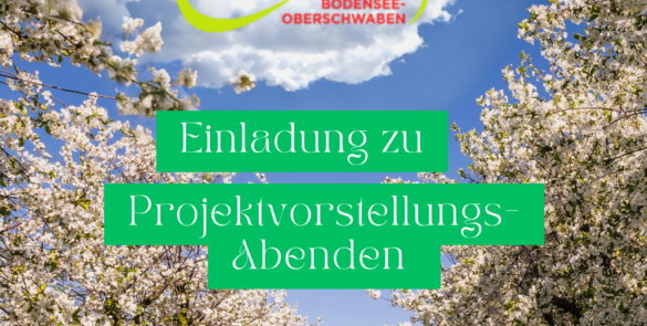 Wir laden euch herzlich zu unseren Projektabenden ein, bei denen wir die Zukunft der Regionalwert AG Bodensee-Oberschwaben gemeinsam gestalten wollen– am 04.03. & 19.03. bei Frisch auf den Tisch (18:30 Uhr) oder am 13.03. & 18.03. im Steigmiller Bistro (19:30 Uhr).
